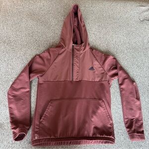 Adidas half zip hoodie